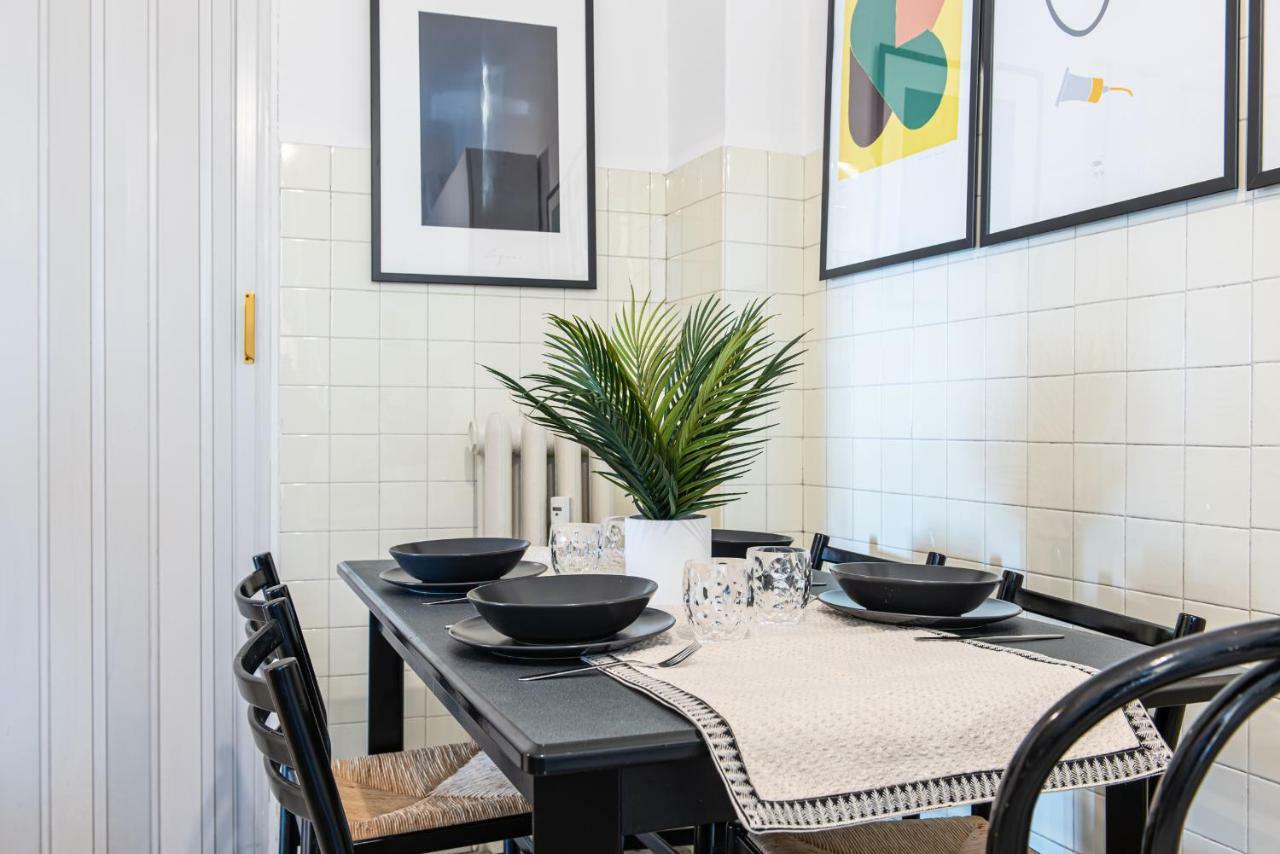 米兰Joivy Sophisticated 3-Bed Flat With Desk公寓 外观 照片
